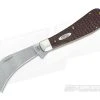 Case Hawkbill Pruner Synthetic Brown Handle Slipjoint 00016