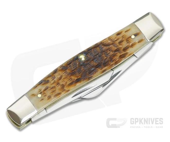 Case Amber Bone CV Large Stockman - Image 2