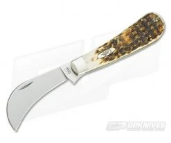 Case Amber Bone Hawkbill Pruner