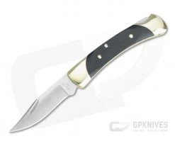 Buck Knives The 55 Ebony Wood Lock Back Folder 55BRS