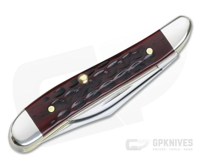 Case Old Red Pocket Worn Peanut - Image 2