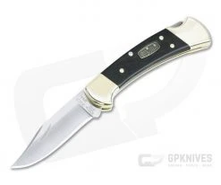 Buck 112 Ranger LTD 50th Anniversary Genuine Ebony Lock Back Folding Knife 112BRS3