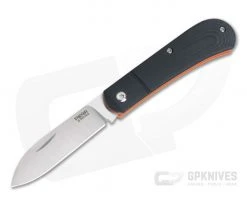 Pena Knives X-Series Spear Point Slipjoint Satin M390 Smooth Black G10 Slipjoint Folder