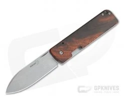 Boker Plus Lancer 42 Cocobolo Stonewashed D2 Frame Lock Folder 01BO468