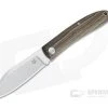 Fox Knives Livri Satin M390 Ziricote Wood Slip Joint Knife 273ZW