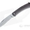 Fox Knives Nauta Stonewashed 420C Brown Burlap Micarta Slip Joint Knife 01FX879