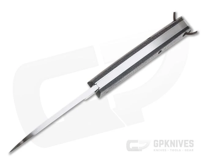 Fox Knives Nauta Stonewashed 420C Brown Burlap Micarta Slip Joint Knife 01FX879 - Image 3