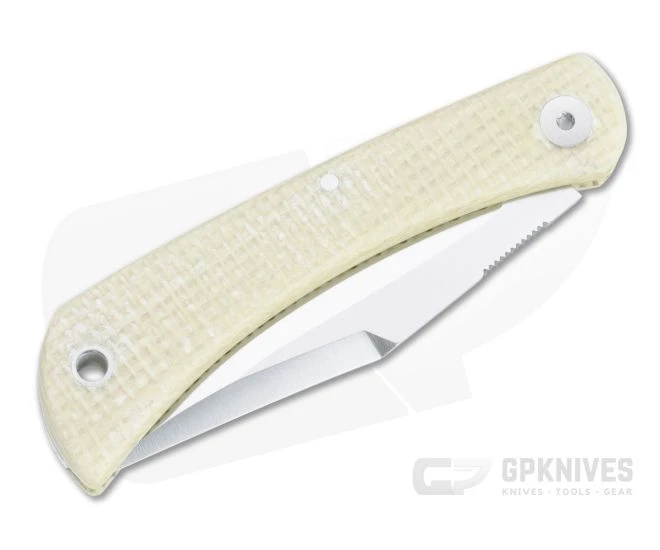 Fox Knives Libar Satin M390 Coyote Micarta Slip Joint Folder 01FX909 - Image 2