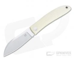 Fox Knives Livri Satin M390 Coyote Micarta Slip Joint Folder 01FX910