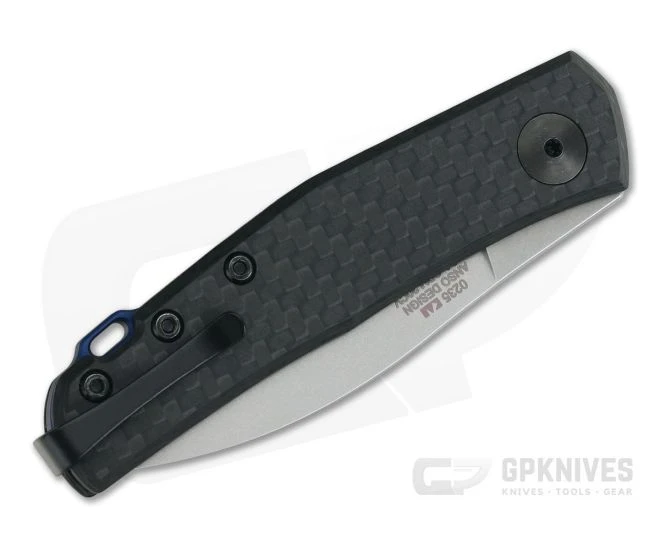 Zero Tolerance 0235 Jens Anso CPM-20CV Spear Point Carbon Fiber Slip Joint - Image 2
