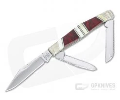 Buck 303 Cadet Painted Pony Custom Stockman Slip Joint 0303PESLE