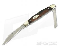 Buck Deuce Woodgrain Two Blade Traditional Slipjoint 0375BRS