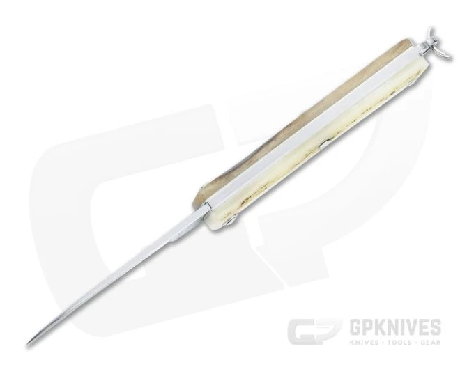 Great Eastern Cutlery #05 PPP Keychain Knife Pen Blade Sambar Stag Slip Joint Folder 052121-SS-08 - Image 3