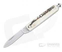Great Eastern Cutlery #05 PPP Keychain Knife Pen Blade Sambar Stag Slip Joint Folder 052121-SS-17