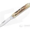 Great Eastern Cutlery #05 PPP Keychain Knife Pen Blade Sambar Stag Slip Joint Folder 052121-SS-27