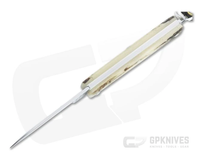 Great Eastern Cutlery #05 PPP Keychain Knife Pen Blade Sambar Stag Slip Joint Folder 052121-SS-31 - Image 3