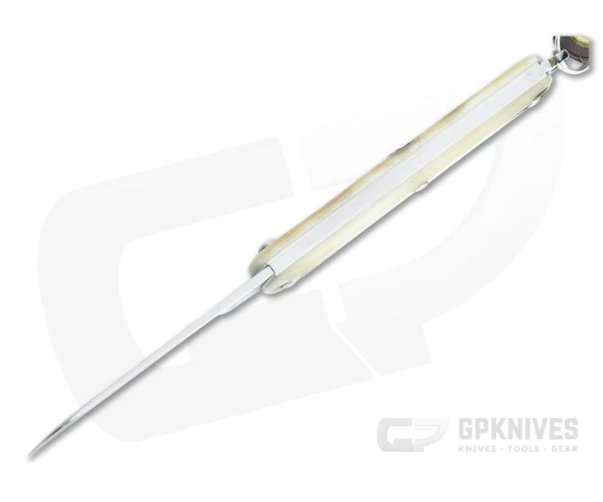 Great Eastern Cutlery #05 PPP Keychain Knife Sheepsfoot Sambar Stag Slip Joint Folder 053121-SS-21 - Image 3