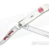 Case Mini Trapper White Polymer American Firefighters 05468