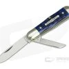 Tidioute Cutlery #06 Pemberton Two-Blade Dark Blue Jigged Bone