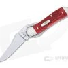 Case RussLock Dark Red Bone Standard Jig Chrome Vanadium CV Blade Liner Lock Folder 06994