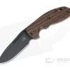 Hinderer XM Slippy Vintage Series Black O1 Spear Point Smooth Walnut Battle Green Slip Joint 0946