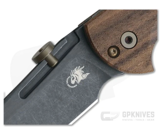 Hinderer XM Slippy Vintage Series Black O1 Spear Point Smooth Walnut Battle Green Slip Joint 0950 - Image 4