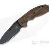 Hinderer XM Slippy Vintage Series Black O1 Spear Point Smooth Walnut Battle Green Slip Joint 0950