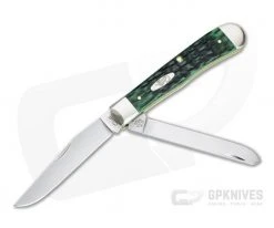 Case Bermuda Green Pocket Worn Trapper