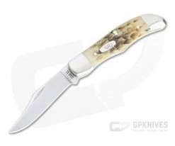 Case Pocket Hunter Peach Seed Jig Amber Bone 10727