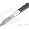 Boker Solingen Barlow M4 Sherman Damascus Burlap Micarta Slip Joint 110038DAM