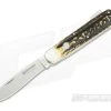 Boker Solingen Hunters Knife CPM CRUWEAR Mono Stag Backlock Folder 110609