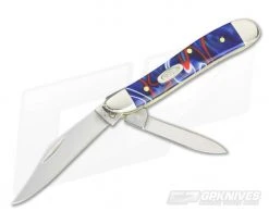 Case Peanut Patriotic Kirinite Tru-Sharp 11208