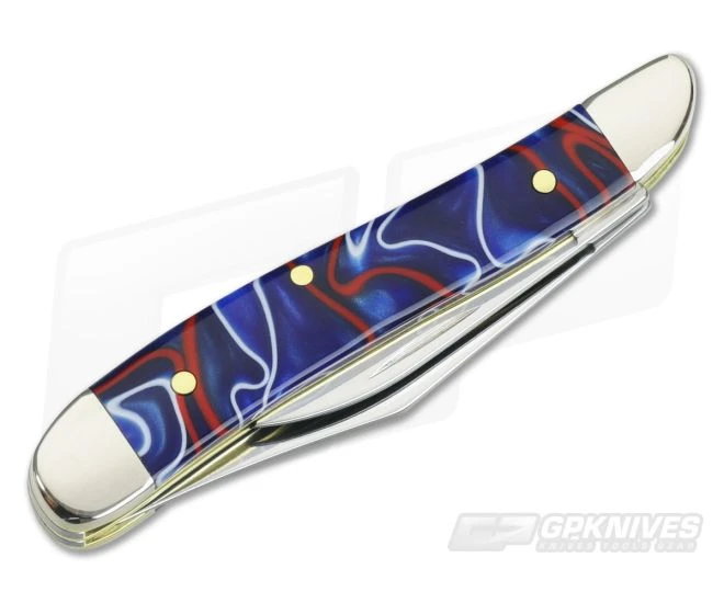 Case Peanut Patriotic Kirinite Tru-Sharp 11208 - Image 2