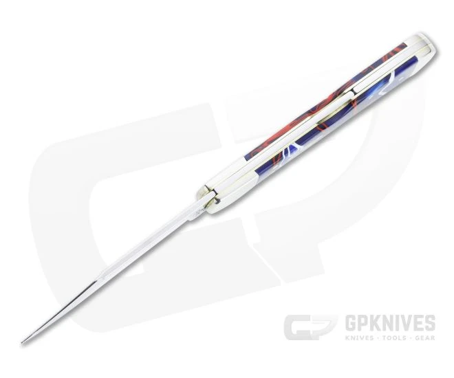 Case Mini Copperlock Smooth Patriotic Kirinite Back Lock Knife 11211 - Image 3