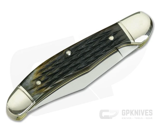 Boker Solingen Copperhead Classic Jigged Green Bone 112626JGB - Image 2