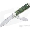 Boker Solingen Swell-End Jack Satin N690 Green Curly Birch Cap Lifter Slip Joint 112916