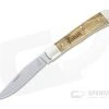 Boker Solingen Trapper Asbach Uralt 440C Brandy Barrel Oak Slip Joint Folder 115004