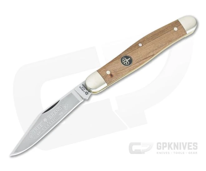 Boker Solingen Stockman Plum Wood Single Blade Slip Joint Folder 117478
