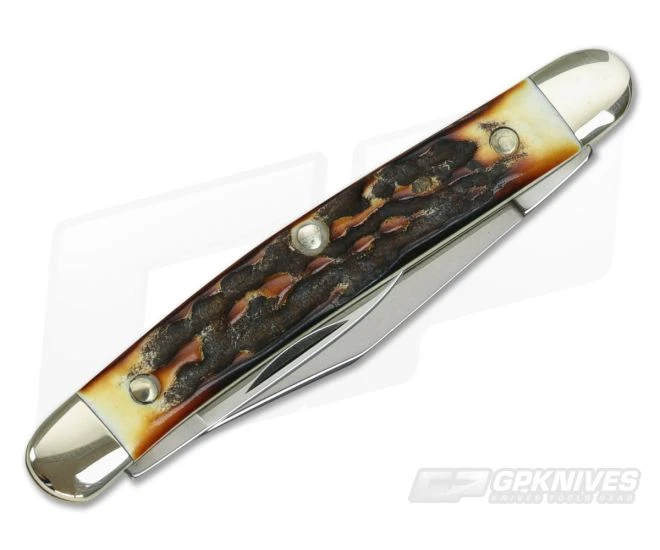 Boker Pen Knife Genuine Stag 118288HH - Image 2