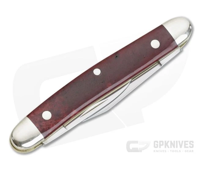 Boker Solingen Pen Knife Classic Smooth Red Bone Slip Joint 118288SS - Image 2