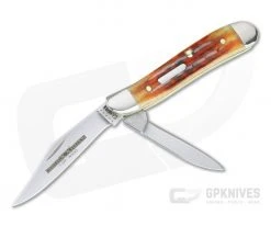 Case Peanut Limited XX Edition Series XXXVI Second Cut Autumn Bone 12186