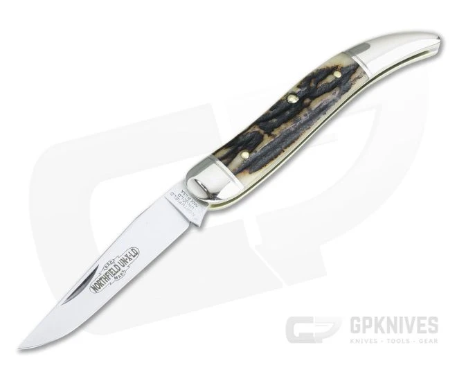 Northfield UN-X-LD #12 Toothpick Pattern Sambar Stag 001