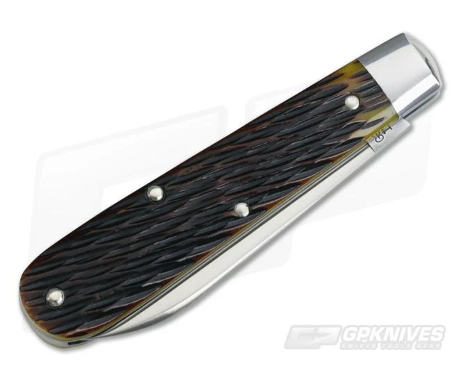 Tidioute Cutlery #15 Boys Knife Yellow Jig Bone - Image 2