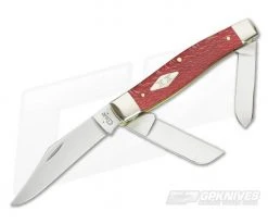 Case Large Stockman Red Sycamore Wood Handle 17141