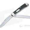 Case Trapper Double Black Canvas Micarta Laminate 23142