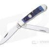 Buck Creek Trapper Blue Pick Bone Slip Joint 254BLPB