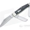 Case Large Stockman Smooth Black Micarta Slip Joint Folder 27732