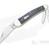 Case Seahorse Whittler Smooth Black Micarta Slip Joint 27733