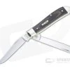 Case Mini Trapper Smooth Black and Red Micarta Slip Joint 27852