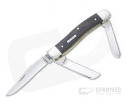 Case Medium Stockman Black and Red Micarta Slip Joint 27853